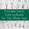 Saints Coloring Books for The Whole Year (Bundle)
