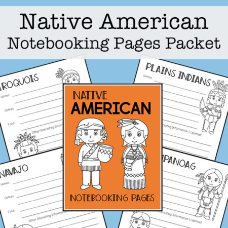 Native American Tribe Reports Printable Packet