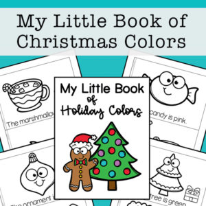 My Little Book of Christmas Colors