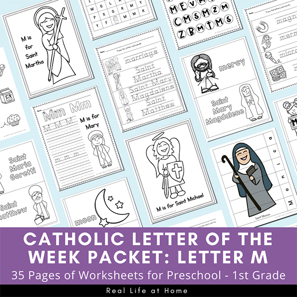 Letter M - Catholic Letter of the Week