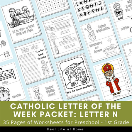 Letter N - Catholic Letter of the Week
