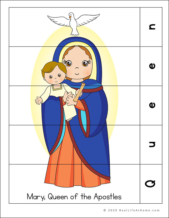 Mary Queen of the Apostles Puzzle Page