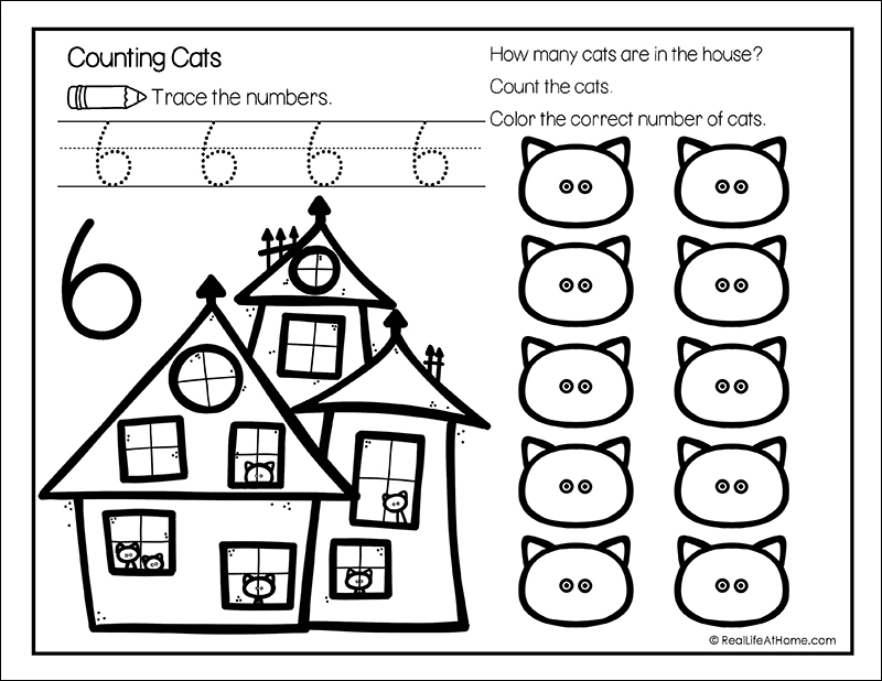 Cat Counting Page