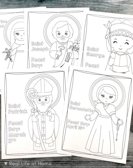 Saints Coloring Pages